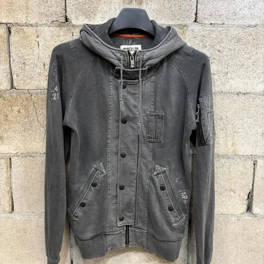 [BUNJANG] Avirex Sweat Hoodie Jacket / 아비렉스 스웻 후디 자켓