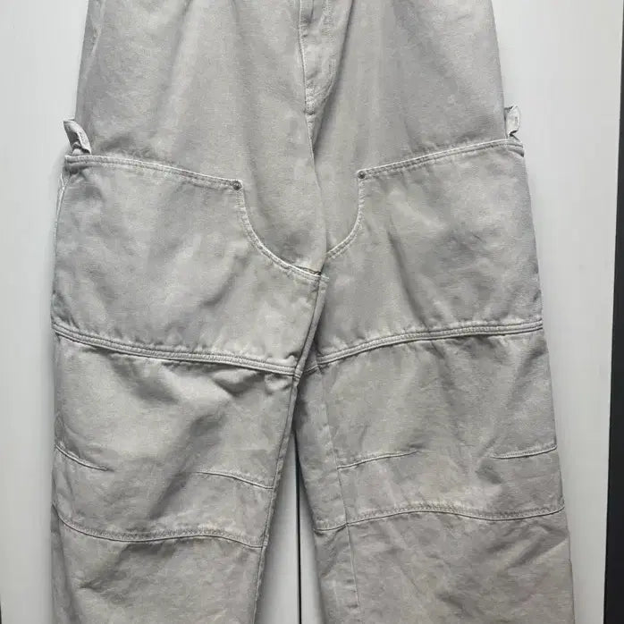 [BUNJANG] Nonnode Double Knee Cover Pants Beige / 1)논노드 더블니 커버 팬츠 베이지