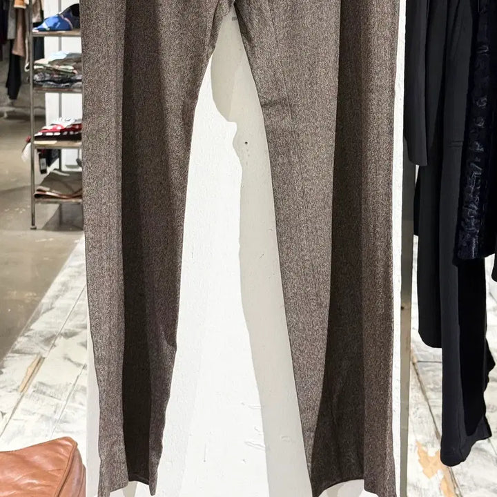 [BUNJANG] Max Mara Lana Virgin Wool Blend Brown Slacks / 막스앤코 브라운 라나버진울 혼방 슬랙스