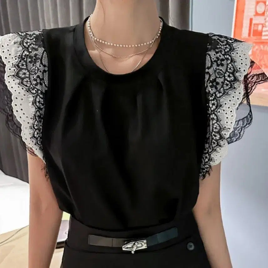 [BUNJANG] Frill T-Shirt / ㅁ새상품ㅁ 프릴 티셔츠