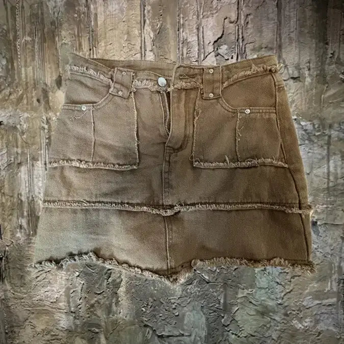 [BUNJANG] Vintage Mini Skirt / 빈티지 미니스커트