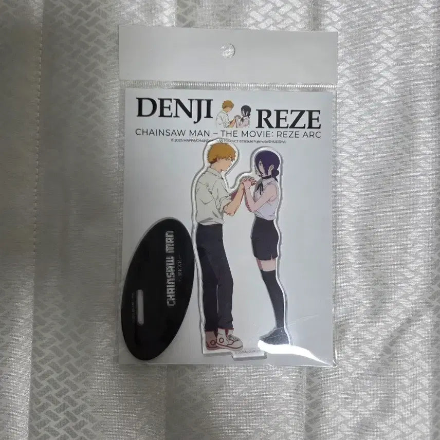 [BUNJANG] Chainsaw Man Denji &amp; Reze Pair Acrylic Stand / 체인소맨 팝업 덴지 레제 페어 아크릴 스탠드 덴레제