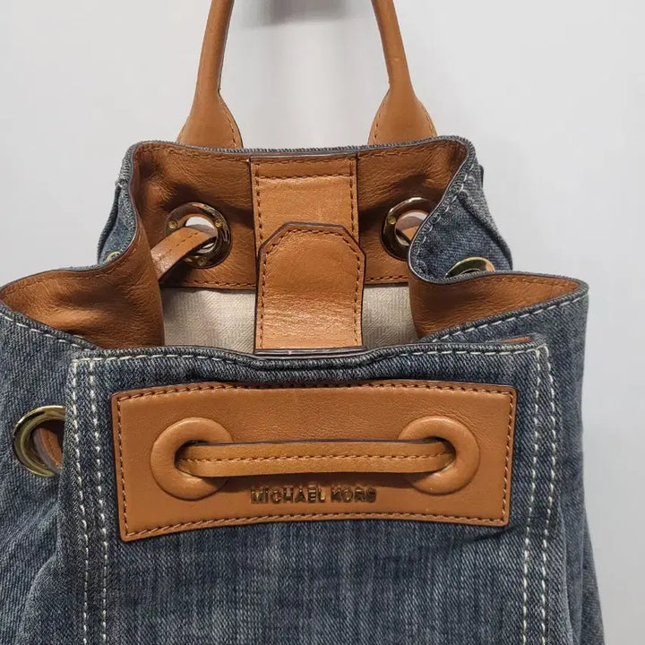 [BUNJANG] Michael Kors Denim Backpack / 마이클코어스데님백팩(무료배송)