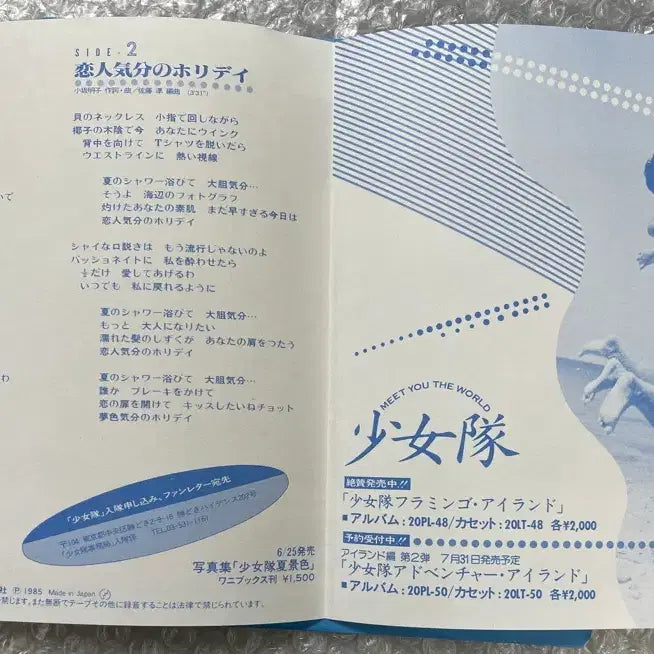 [BUNJANG] Shoujo Tai (少女隊) Haebangchon Dance Party 7-Inch Single / 소녀대 / 해번가의 댄스파티 7인치 싱글