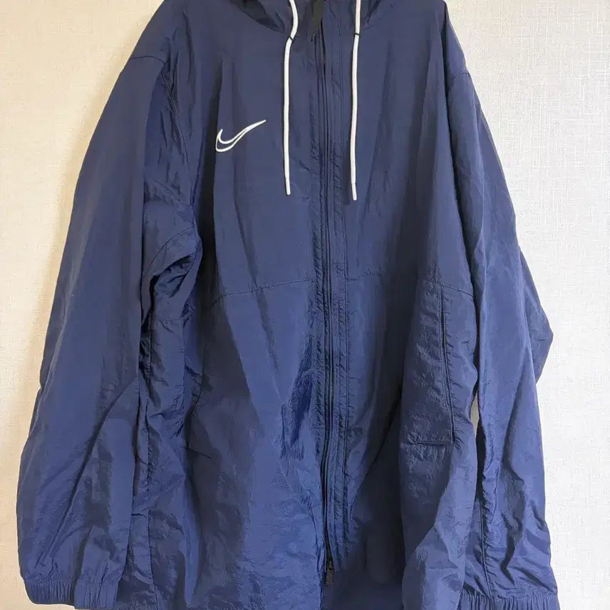 [BUNJANG] Nike Academy 19 Rain Jacket Navy / 나이키 아카데미19 레인 자켓 네이비