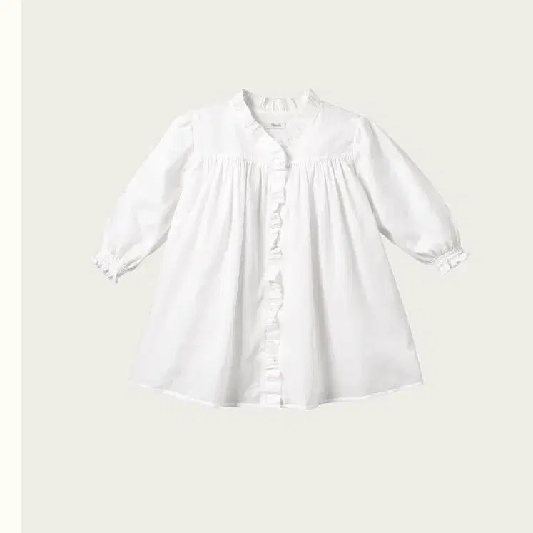 [BUNJANG] Puny Ruffle Blouse / 리본빛 puny ruffle blouse