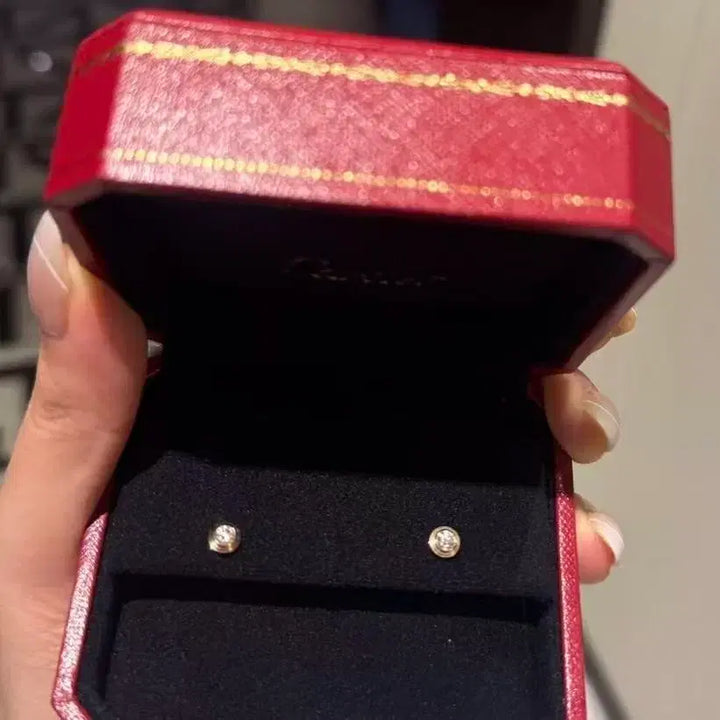 [BUNJANG] Cartier Diamond Stud Earrings / 까르띠에 다이아몬드 스터드 이어링