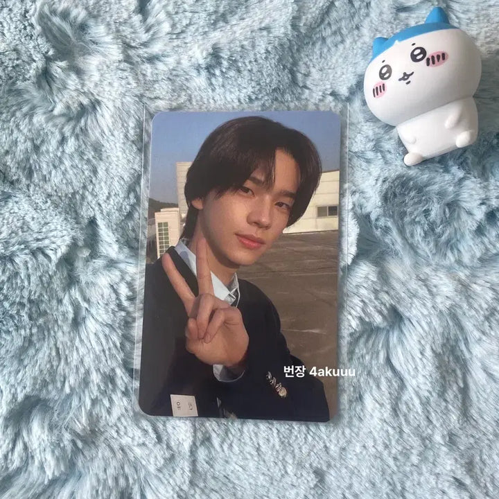 [BUNJANG] TWS Shinyu First Meeting Sparkling Blue Pastell Photocard / 투어스 신유 첫만남 sparkling blue 파스테 포카 양도