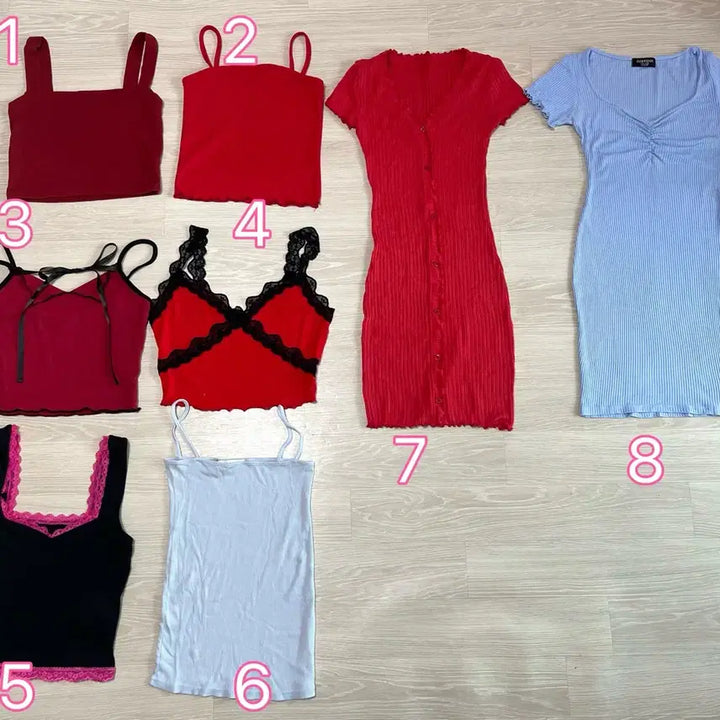 [BUNJANG] Sleeveless Halterneck Tube Top / 민소매 홀터넥 탱크탑 튜브탑  bj의상 방송복
