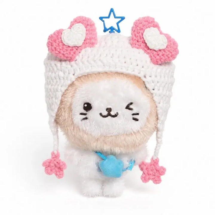 [BUNJANG] Sakura Angkon Pangyi Bubble Cat Ver. Heart Hat / 사쿠야 앙콘 팡이 하트모자 버블냥 ver. 법냥하트모자