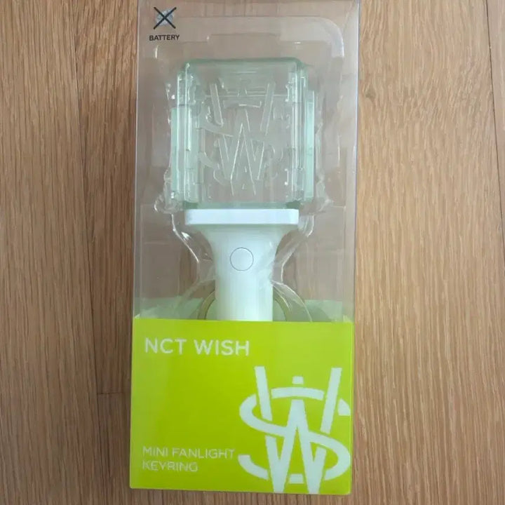 [BUNJANG] NCT WISH Mini Lightstick Keychain / 미개봉 엔시티위시 미니 응원봉 키링