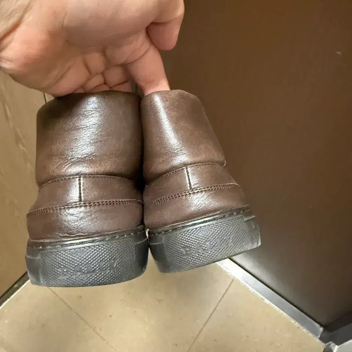 [BUNJANG] Bally Leather Boots / 발리 가죽 부츠