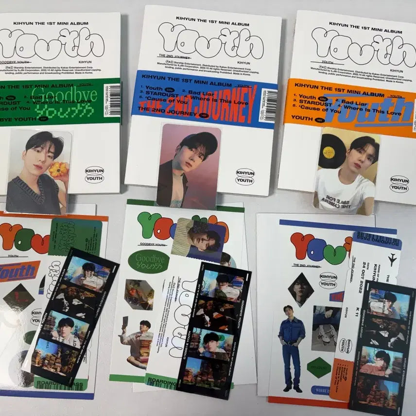 [BUNJANG] KIHYUN Youth Album Set / 기현 KIHYUN Youth 앨범 세트