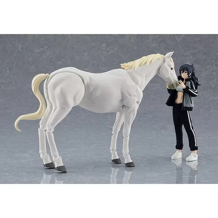 [BUNJANG] Max Factory Figma White Horse (Wild Horse Ver.) Unsealed Action Figure / 맥스팩토리 피그마 백마 (야생마ver) 미개봉