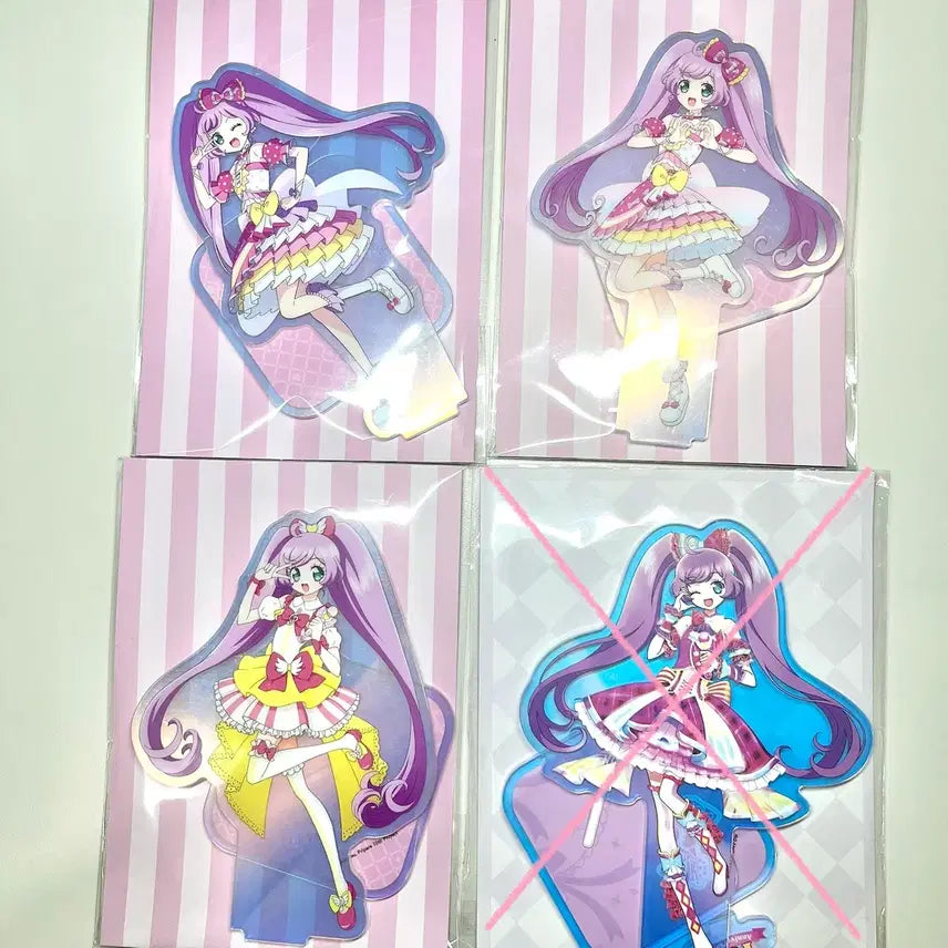 [BUNJANG] Pripara LaLa Acrylic Stand Bundle Set (VSquare Pop-up) / 미개봉 스타파라 프리파라 라라 아크릴 스탠드 브이스퀘어