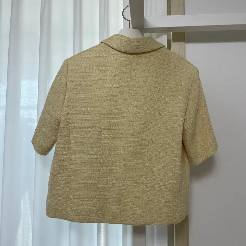 [BUNJANG] Frontrow Tweed Setup Yellow / 프론트로우 트위드 셋업 옐로우컬러
