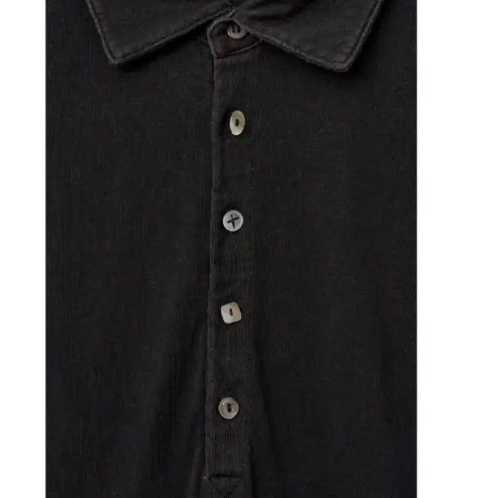 [BUNJANG] HAECHINGROOM 4B Polo Tee Bleached Black / 해칭룸 4B polo tee bleached black(4,L)