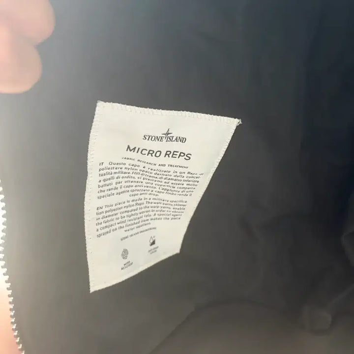 [BUNJANG] Stone Island Bomber Jacket Black / 스톤아일랜드 봄버 자켓 블랙 하자XXX