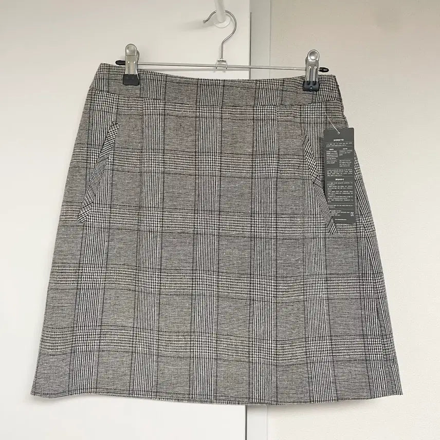 [BUNJANG] 8Seconds Checkered Mini Skirt Size M / [새상품] 에잇세컨즈 체크 미니스커트 70(M)