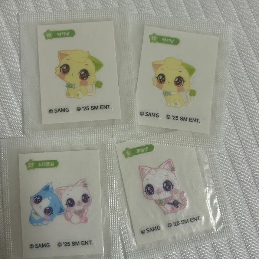 [BUNJANG] NCT WISH Wish Cat Mini Stickers Bundle Set / nct wish 위시캣 띠부씰