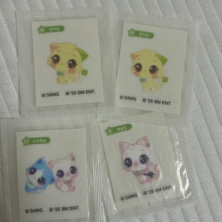 [BUNJANG] NCT WISH Wish Cat Mini Stickers Bundle Set / nct wish 위시캣 띠부씰