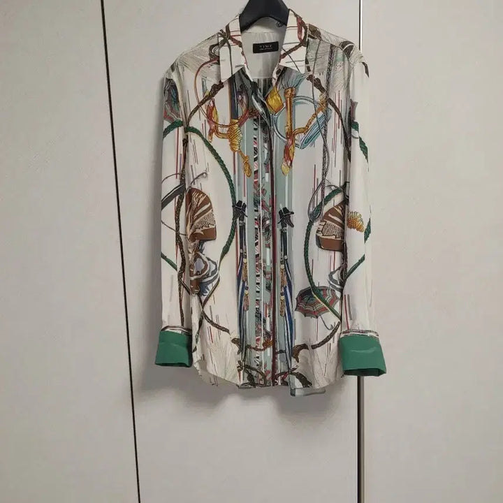 [BUNJANG] Time (Hansem) Silk Blouse / 한섬 타임 실크 블라우스