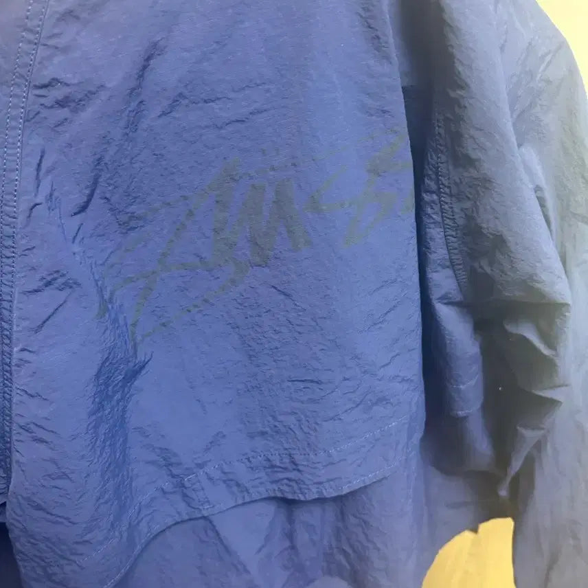 [BUNJANG] Stussy Warm-up Jacket Navy / 스투시 웜업자켓 네이비