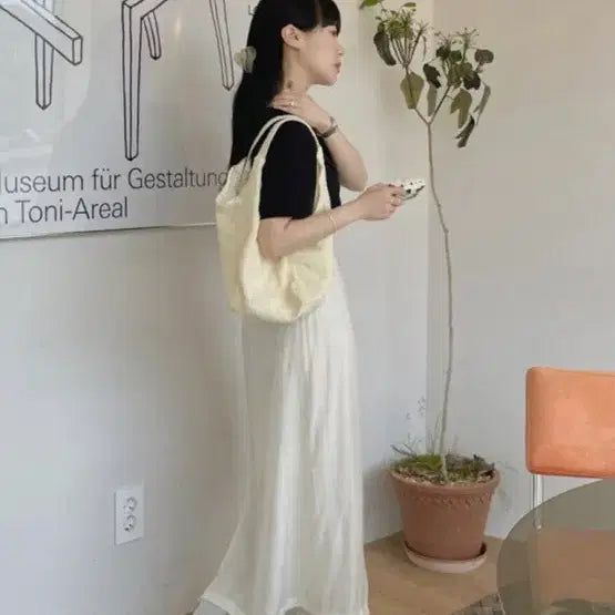 [BUNJANG] Beanpole Pay Lab Layered Wrinkle Pants / 빈블 페이랩 레이어드 주름 팬츠 새상품