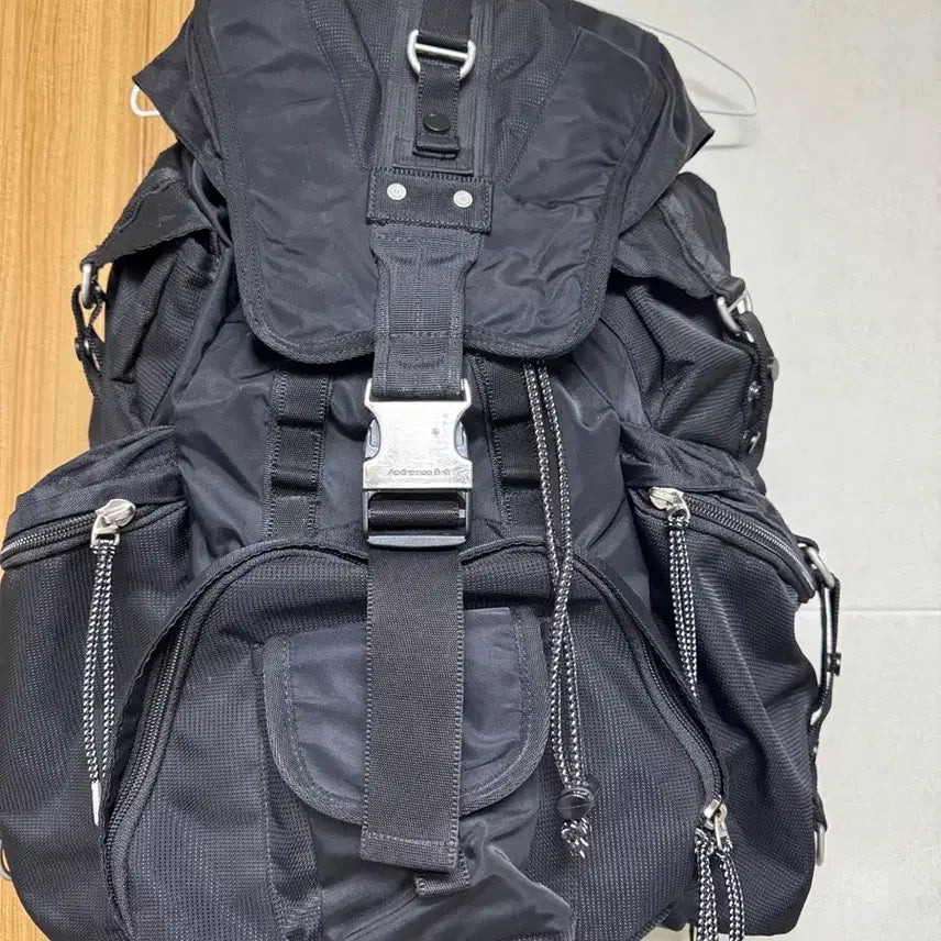 [BUNJANG] Andersson Bell Technical Backpack Black / 앤더슨벨 테크니컬 백팩 블랙