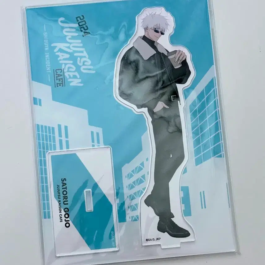 [BUNJANG] Jujutsu Kaisen 2024 Jujucafe Acrylic Standee - Satoru Gojo / 주술회전 2024 쥬쥬카페 아크릴 스탠드 - 고죠 사토루