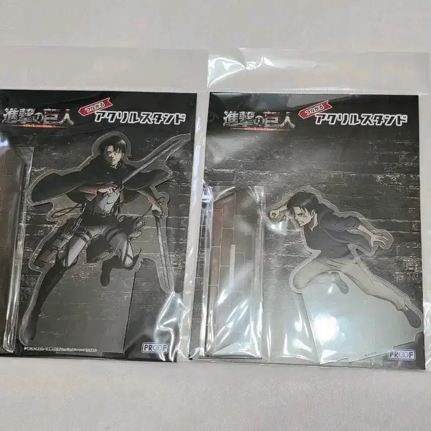 [BUNJANG] Attack on Titan Levi Tsunagaru Acrylic Stand / 진격의거인 리바이 츠나가루 아크릴 스탠드