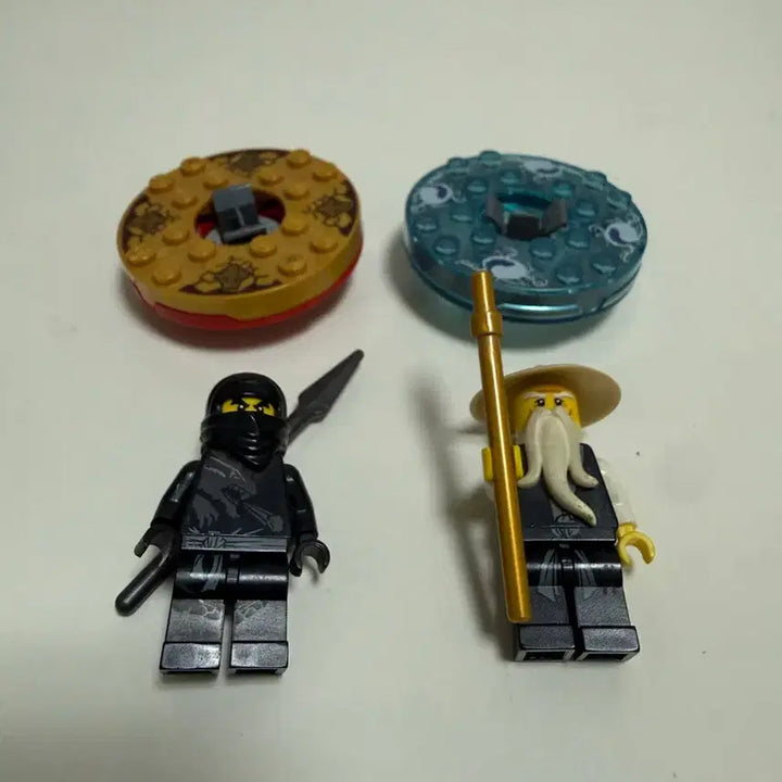 [BUNJANG] LEGO Ninjago Spinjitzu DX Cole &amp; Master Wu Bundle Set / 레고 닌자고 스핀짓주 dx콜 마스터 우 일괄