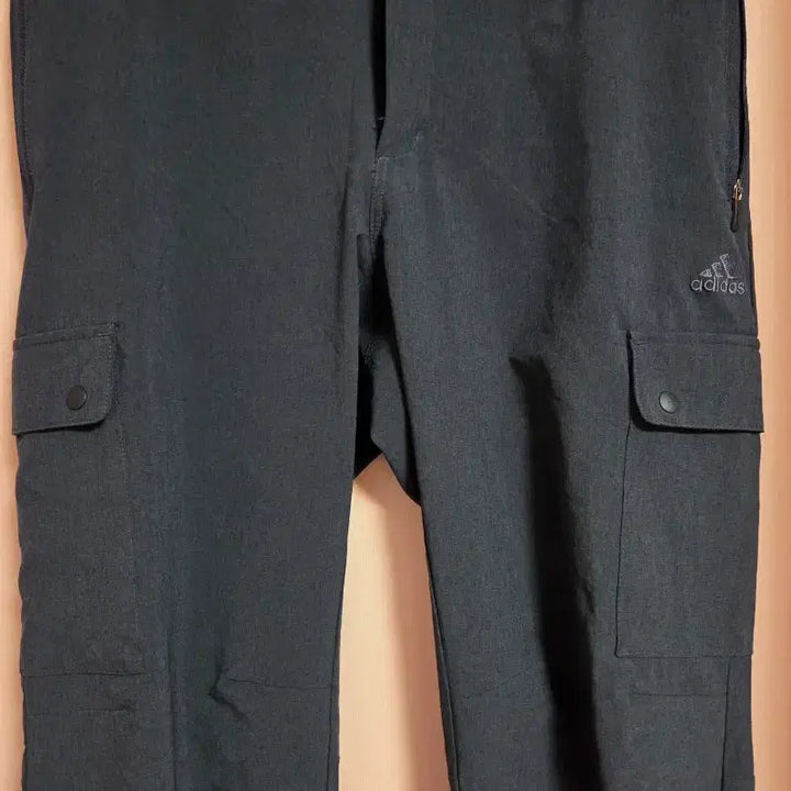 [BUNJANG] Adidas Black Cargo Pants / 아디다스 블랙 카고 팬츠