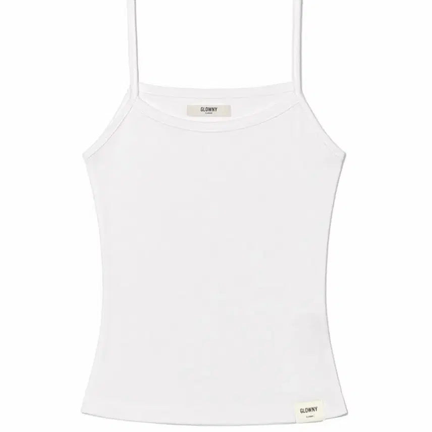 [BUNJANG] Glowny G CLASSIC CAMISOLE White / 글로니(Glowny) G CLASSIC CAMISOLE 캐미솔 화이트