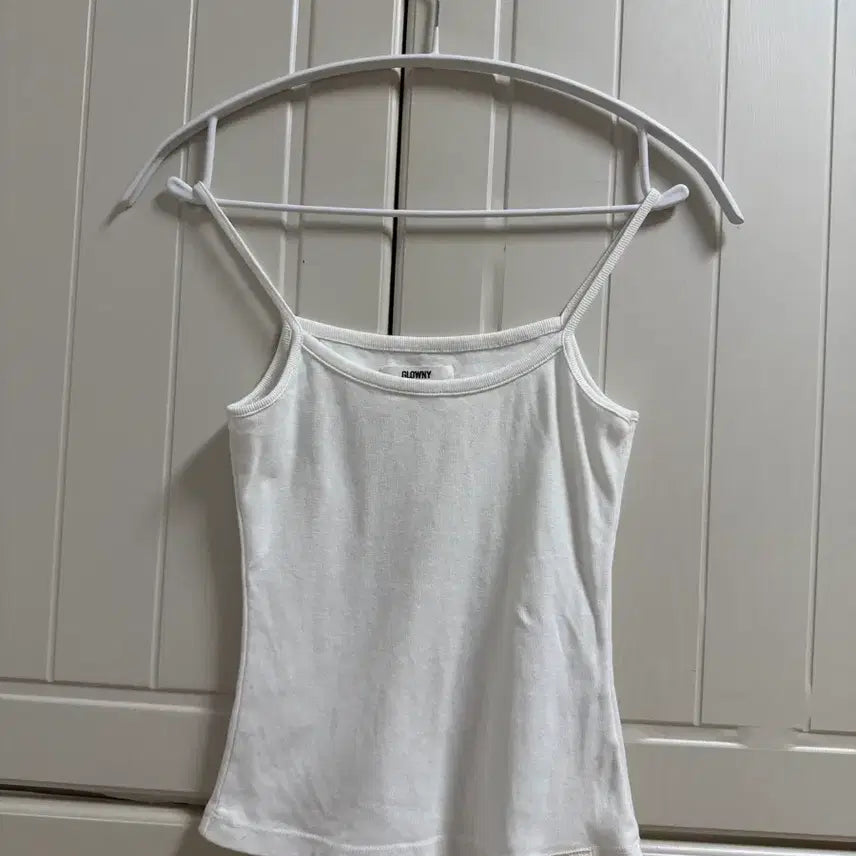 [BUNJANG] Glowny G CLASSIC CAMISOLE White / 글로니(Glowny) G CLASSIC CAMISOLE 캐미솔 화이트