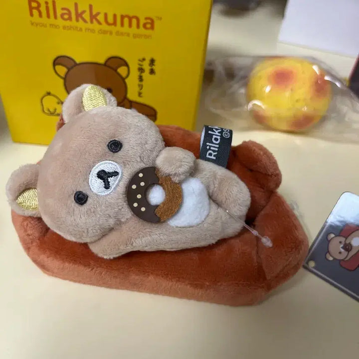 [BUNJANG] Rilakkuma Cafe Donut Sofa Tenori Doll / 리락쿠마 카페 도넛 소파 테노리 인형