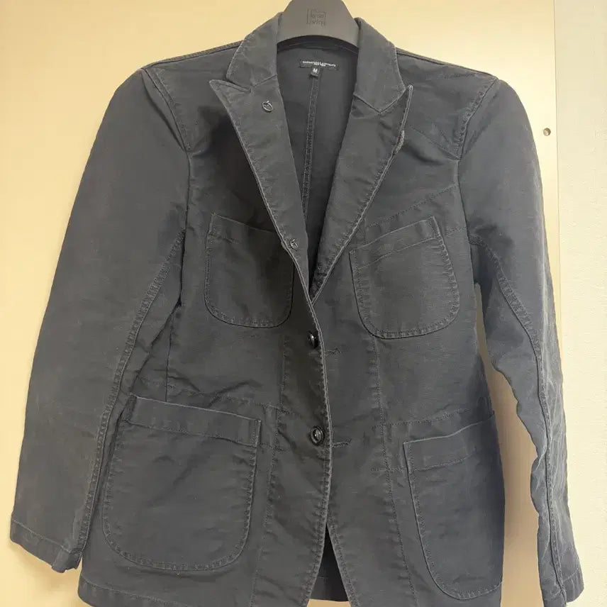 [BUNJANG] Engineered Garments Bedford Jacket Heavy Cotton Black M / 엔지니어드 가먼츠 베드포드 자켓 블랙 헤비코튼 M