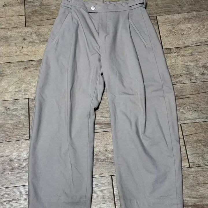 [BUNJANG] Polilu Curved Soh Pants 2.0 Light Gray / [2] 폴리테루 curved soh pants 2.0 light gray