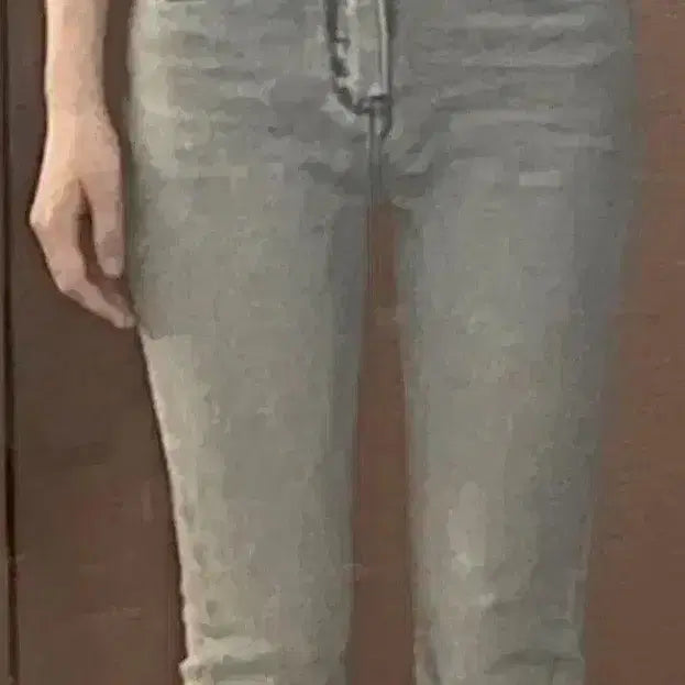 [BUNJANG] Light Wash Denim Bootcut Jeans / (착용샷 포함) 연청 데님 부츠컷 청바지