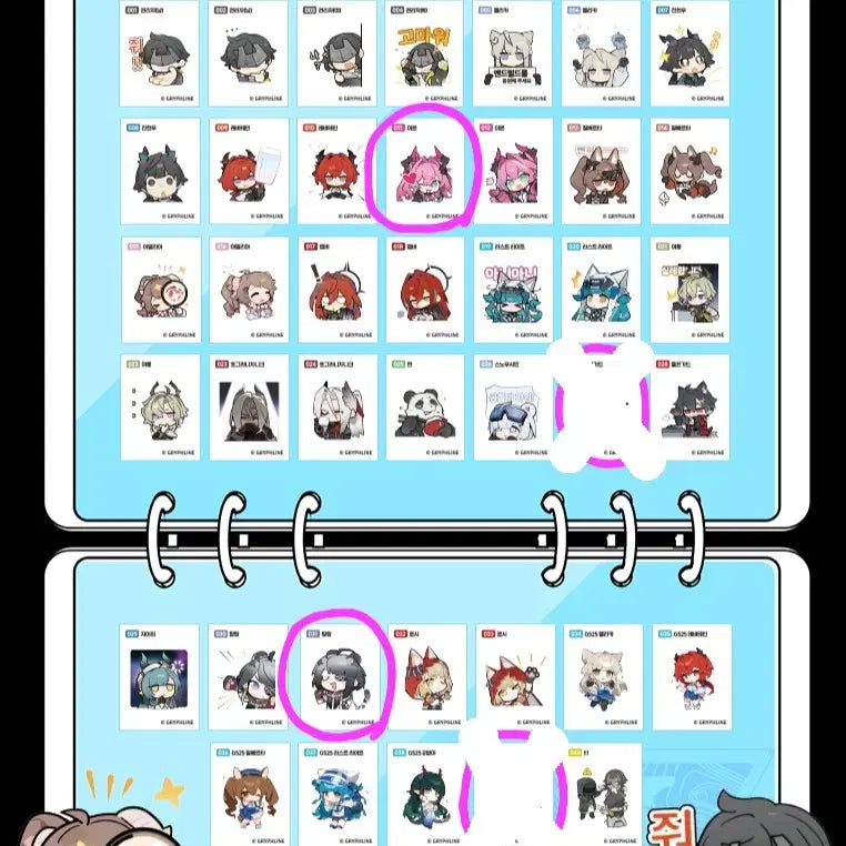 [BUNJANG] Endfield GS25 Sticker / (판매) 엔드필드 GS25 띠부씰