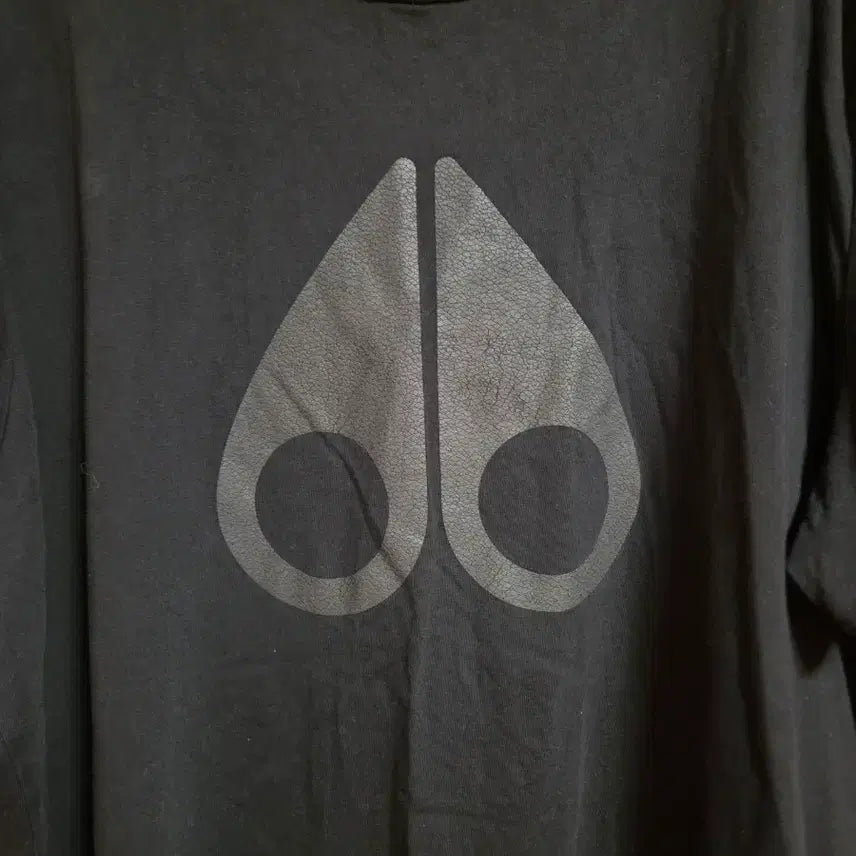 [BUNJANG] Moutonkeiner Black T-shirt / 무스너클 블랙 반팔 티셔츠