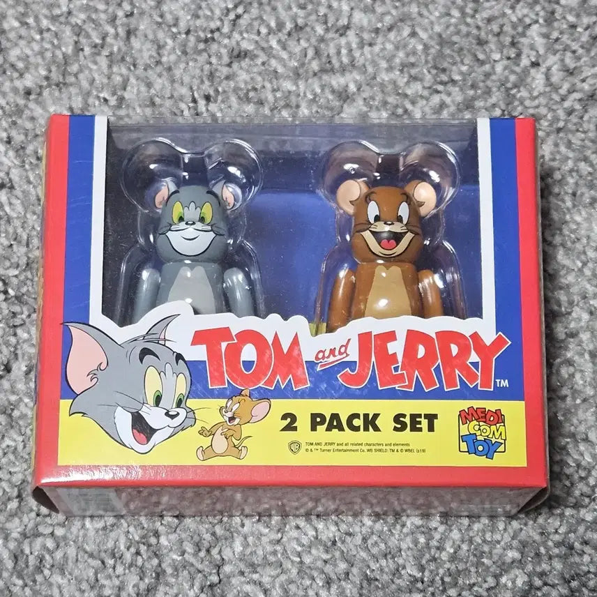 [BUNJANG] Medicom Toy Tom and Jerry Bearbrick 100% Set / 택포 8) 톰과제리 베어브릭 100% 세트