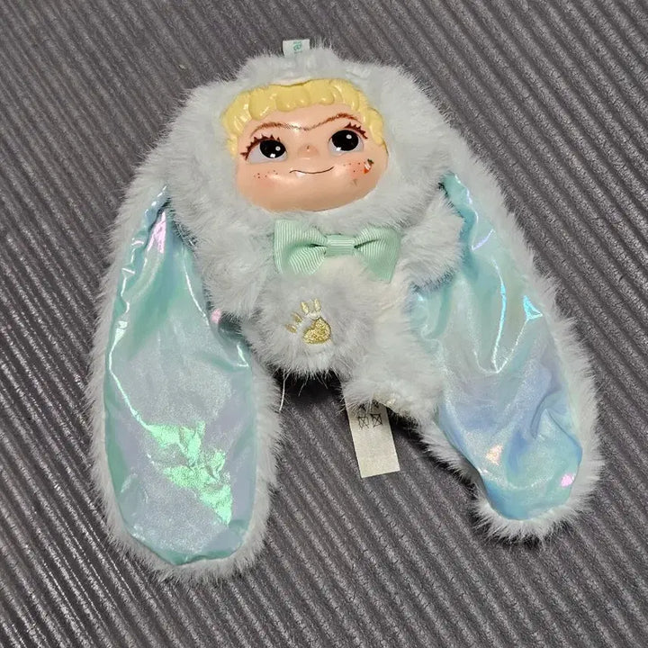 [BUNJANG] Ugly Cute Bunny Ear Hooded Cloak Doll / 못난이 토끼귀 후드 망토 인형