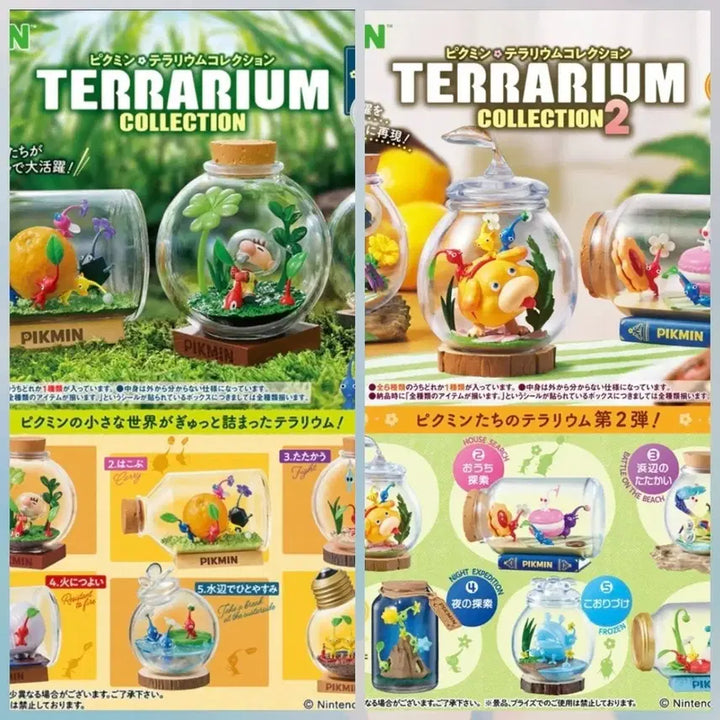 [BUNJANG] Pikmin Terrarium Collection 1 &amp; 2 Re-Ment / 피크민 테라리움 컬렉션 1탄&amp;2탄 리멘트