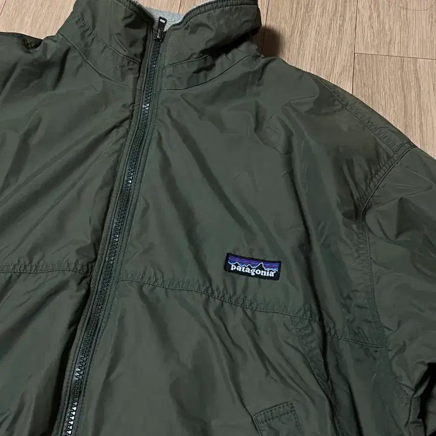 [BUNJANG] 2000s Patagonia Shelled Synchilla Bomber Jacket (Olive, S) / 2000S 변요한 파타고니아 쉘드 신칠라 빈티지 봄버 자켓 (올리브, S