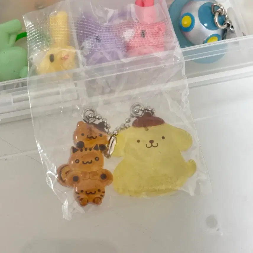 [BUNJANG] Sanrio Characters Drop Charm Pom Pom Purin / 산리오 캐릭터즈 드롭 참 폼폼푸린