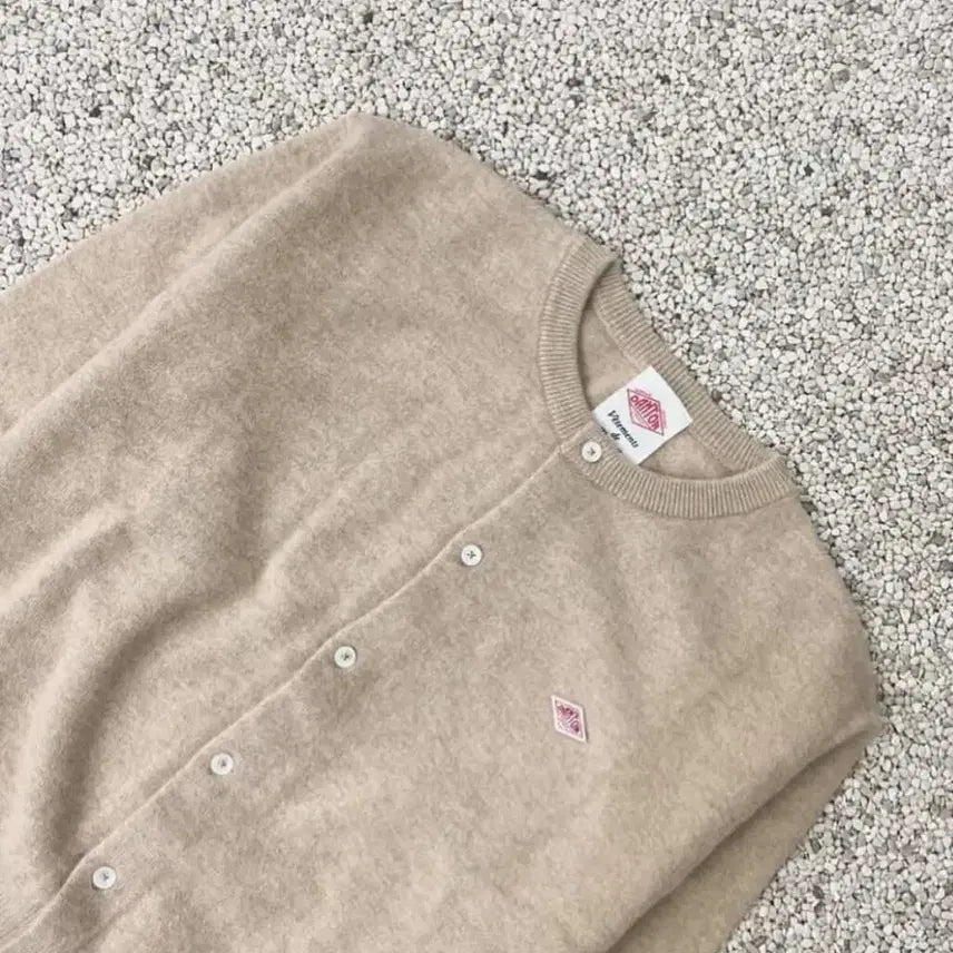 [BUNJANG] DanTon Oatmeal Round Cardigan / 단톤 오트밀 라운드 가디건