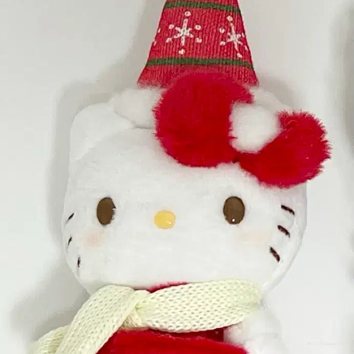 [BUNJANG] Sanrio Christmas Series Kitty Mascot Plush / 2024 크리스마스 헬로키티 마스코트 인형