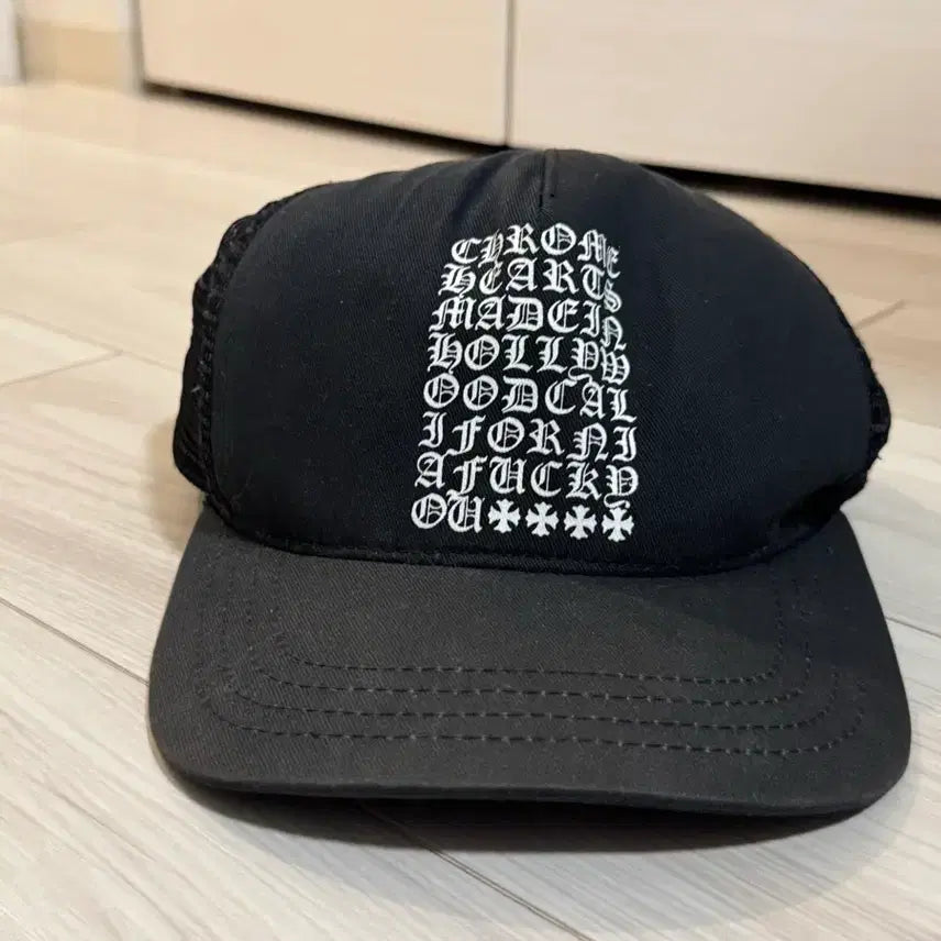 [BUNJANG] Chrome Hearts Eyechart Cap / 크롬하츠 아이차트 캡