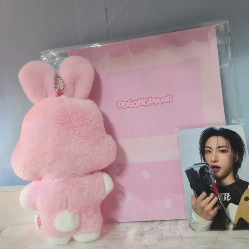 [BUNJANG] ANITIZ Flat Faux Fur Doll (Ddeongbyeoli) / 애니티즈 플랫 퍼 인형(떵별이)